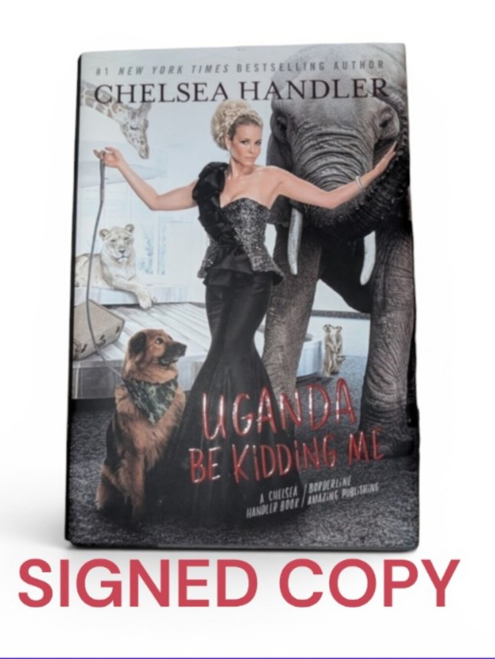 Chelsea Handler "Uganda Be Kidding Me" - Autographed Book And 2014 Show Ticket